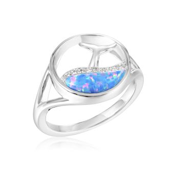 SS 925 Opal Ring