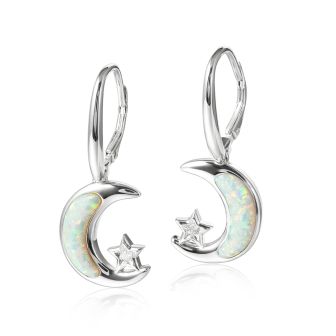 SS 925 Opal Earrings