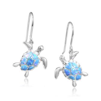 SS 925 Opal Earrings