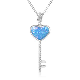 SS 925 Opal Pendant