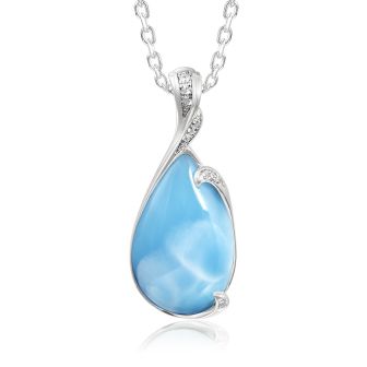 SS 925 Larimar Pendant