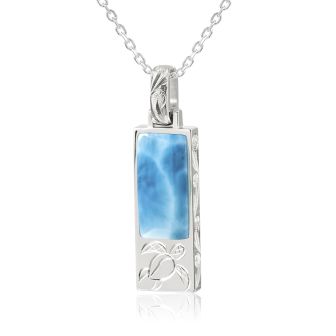 SS 925 Larimar Pendant