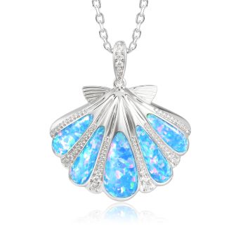 SS 925 Opal Pendant