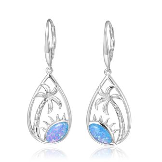 SS 925 Opal Earrings