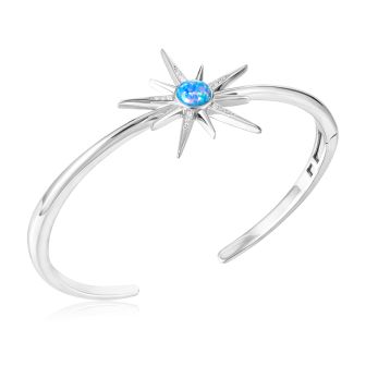 SS 925 Opal Bangle