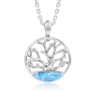 SS 925 Larimar Pendant