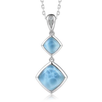 SS 925 Larimar Pendant