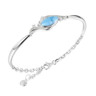 SS 925 Larimar Bracelet