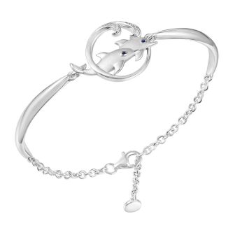 925 SS Dolphin Bracelet