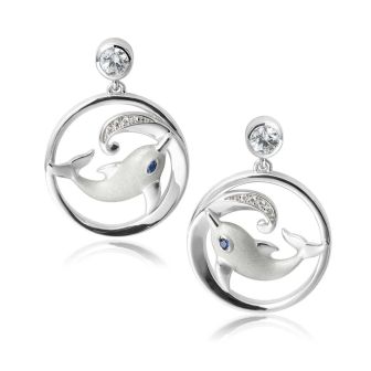 SS 925 Dolphin Earrings