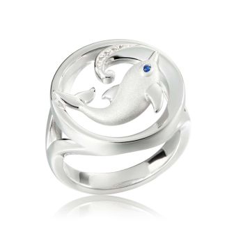 SS 925 Dolphin Ring