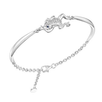 925 SS Frog Bracelet