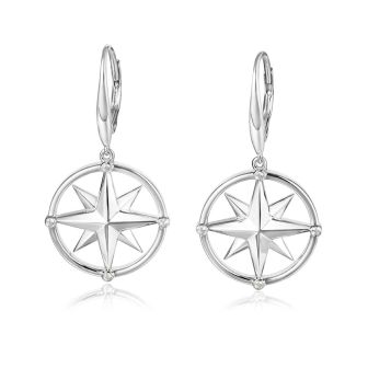 SS 925 Compass Earrings