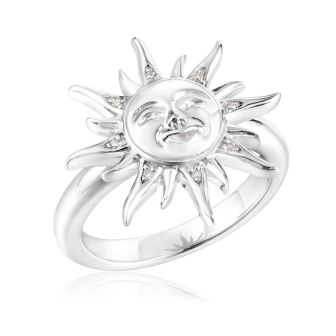 SS 925 Sun Ring